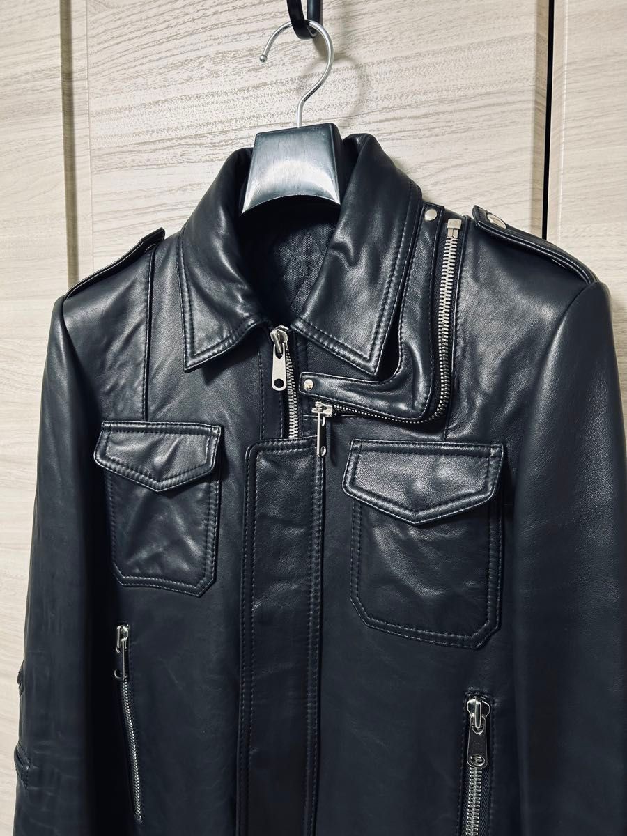 stud homme レザーライダースジャケット｜Yahoo!フリマ（旧PayPayフリマ）