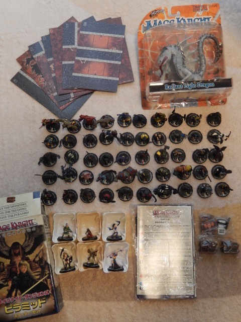 日本語版 メイジナイト Mage Knight ダンジョンズ 大量セット 日本版未