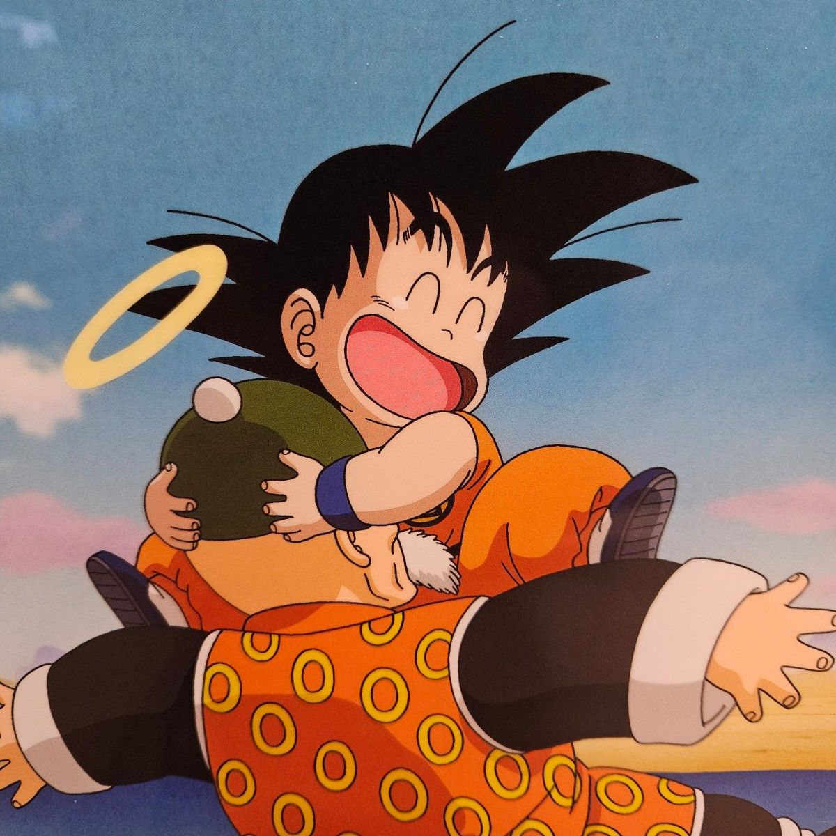 ドラゴンボール 孫悟空＆孫悟飯じっちゃん セル画 鳥山明 DRAGONBALL