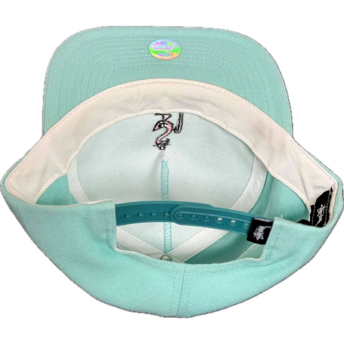 Yahoo!オークション - STUSSY 5-Panel Cap フラミンゴ Mint ステューシ