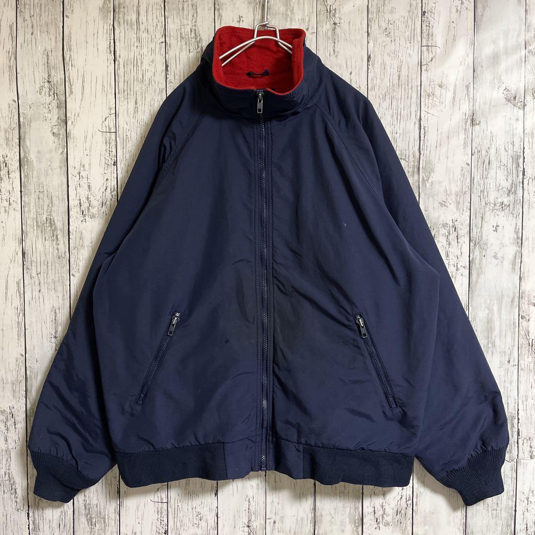 90's LANDS'END ランズエンド USA製 ウォームアップジャケット