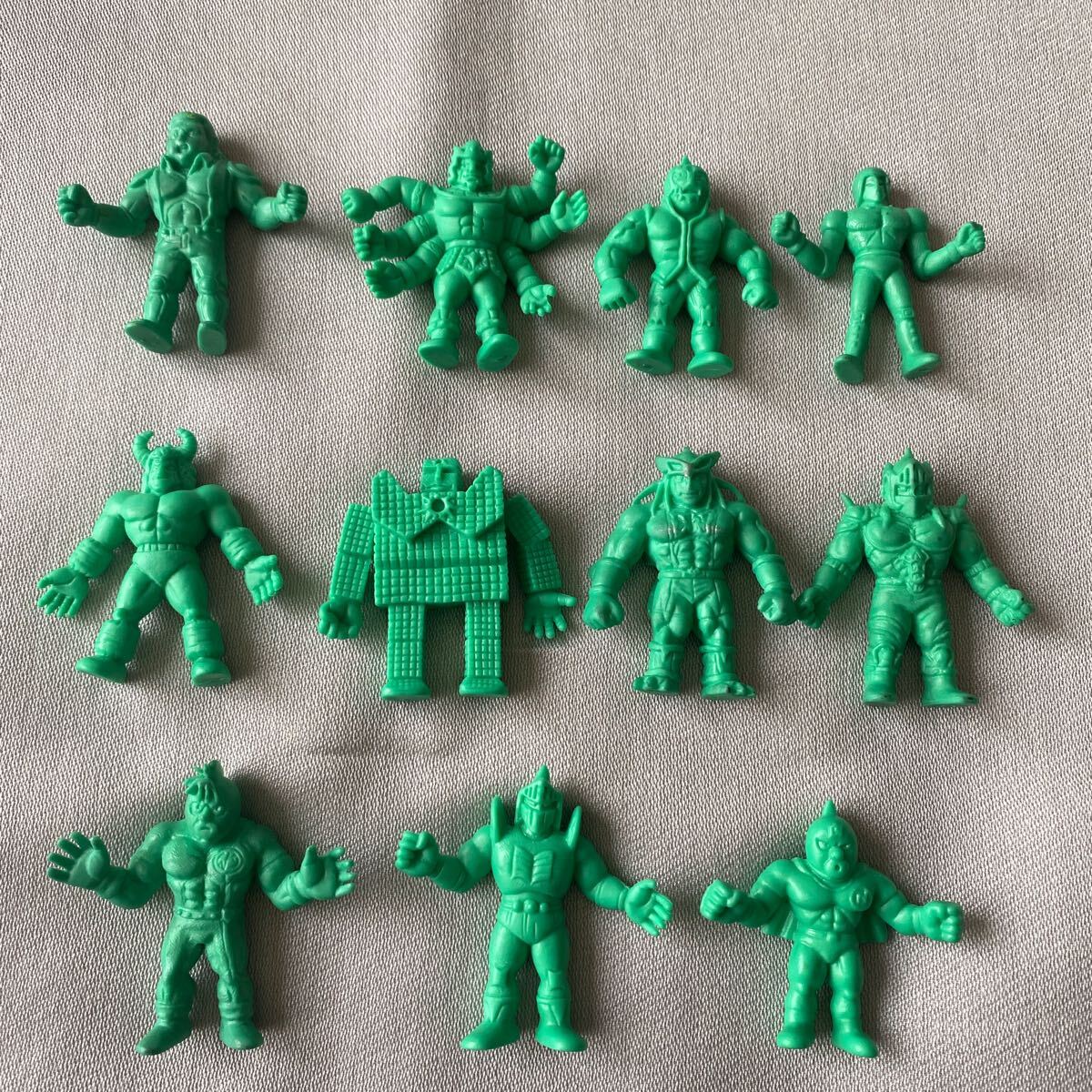 キン肉マン キン消し キンケシ 黄緑色 海外版 MUSCLE サンシャイン