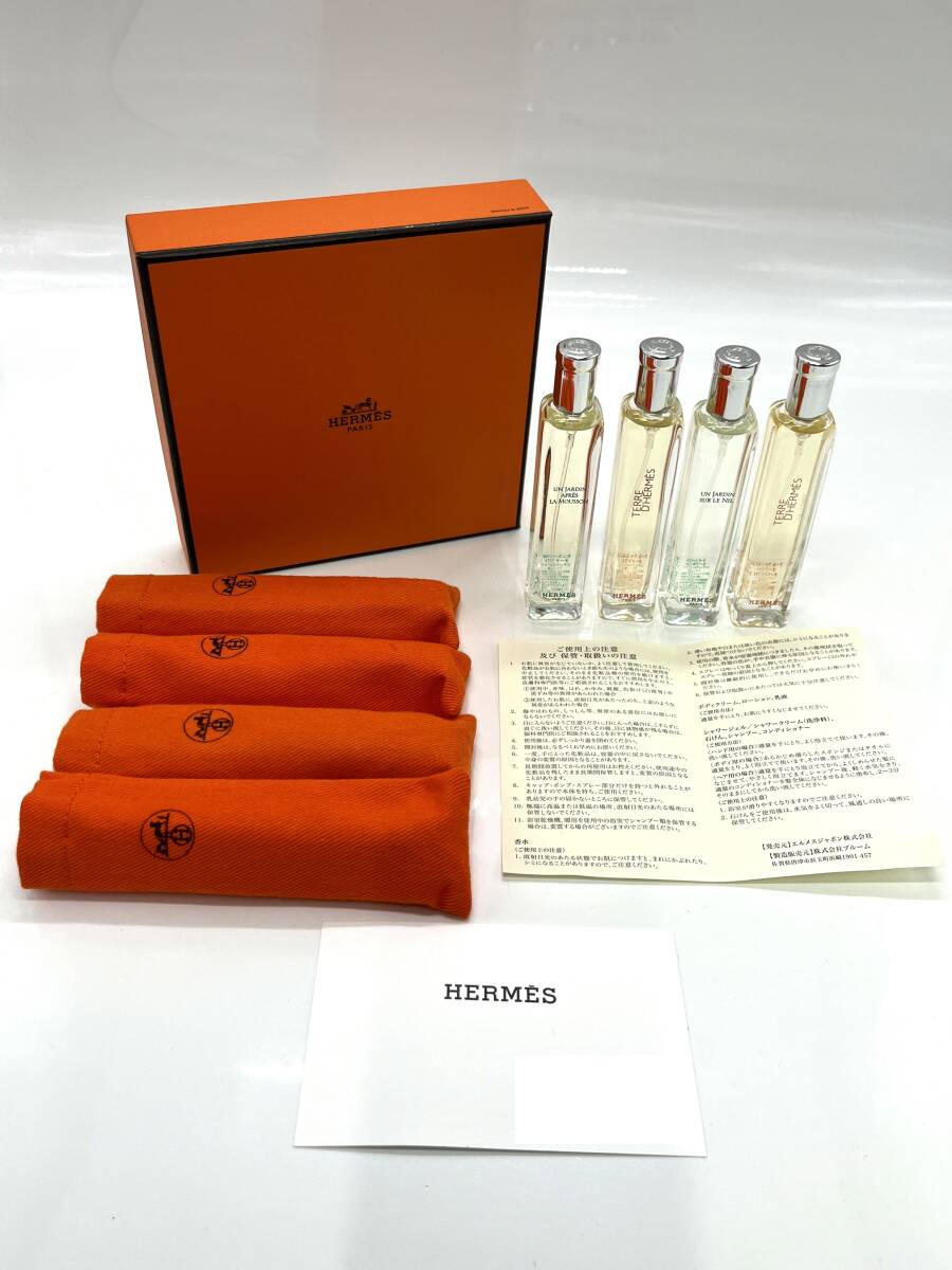 Yahoo!オークション - HERMES エルメス 香水4本セット ナチュラルスプ