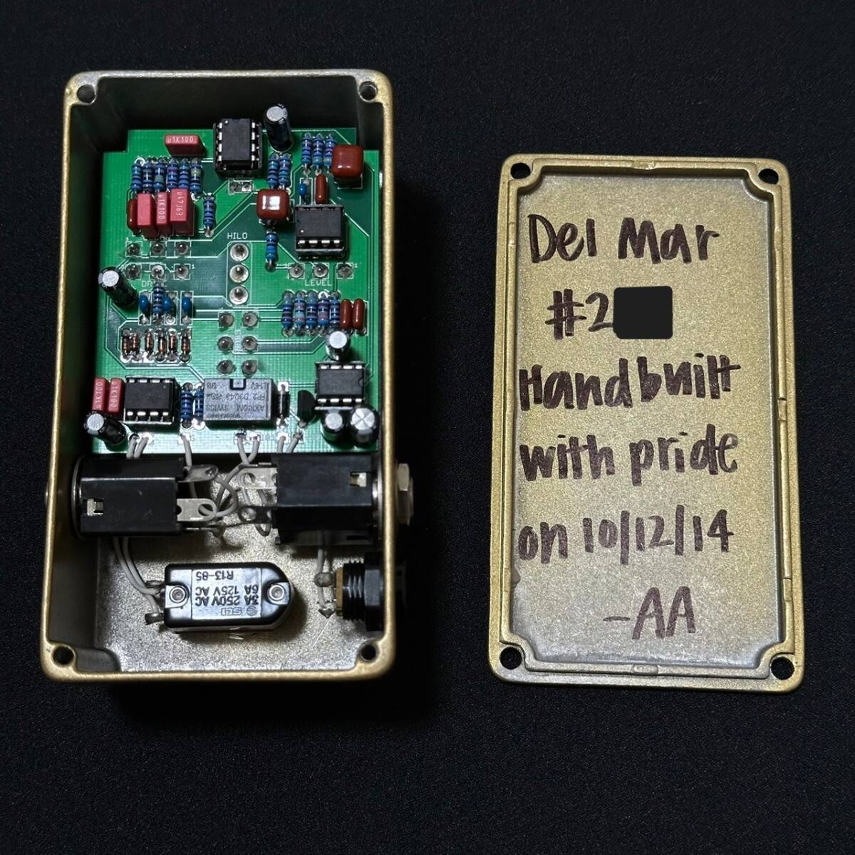 希少 Bondi Effects Del Mar 最初期モデル シリアル200番台 Overdrive