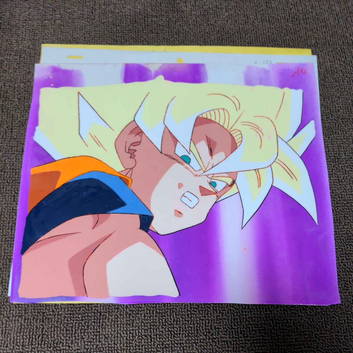 ドラゴンボール セル画 孫悟空 水彩画付き 激レア】ドラゴンボールZ