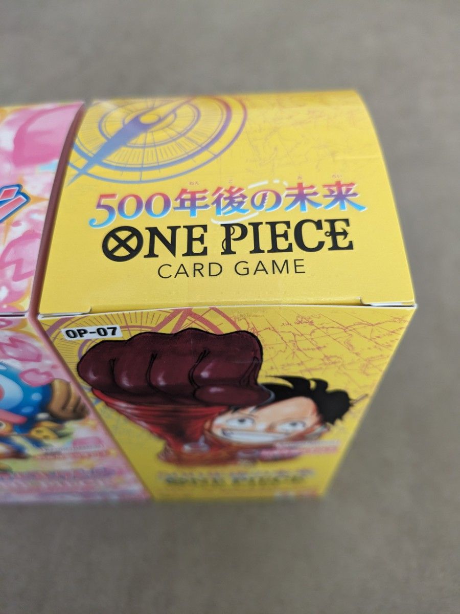 ワンピースカード 2BOX メモリアルコレクション 500年後の未来 テープ