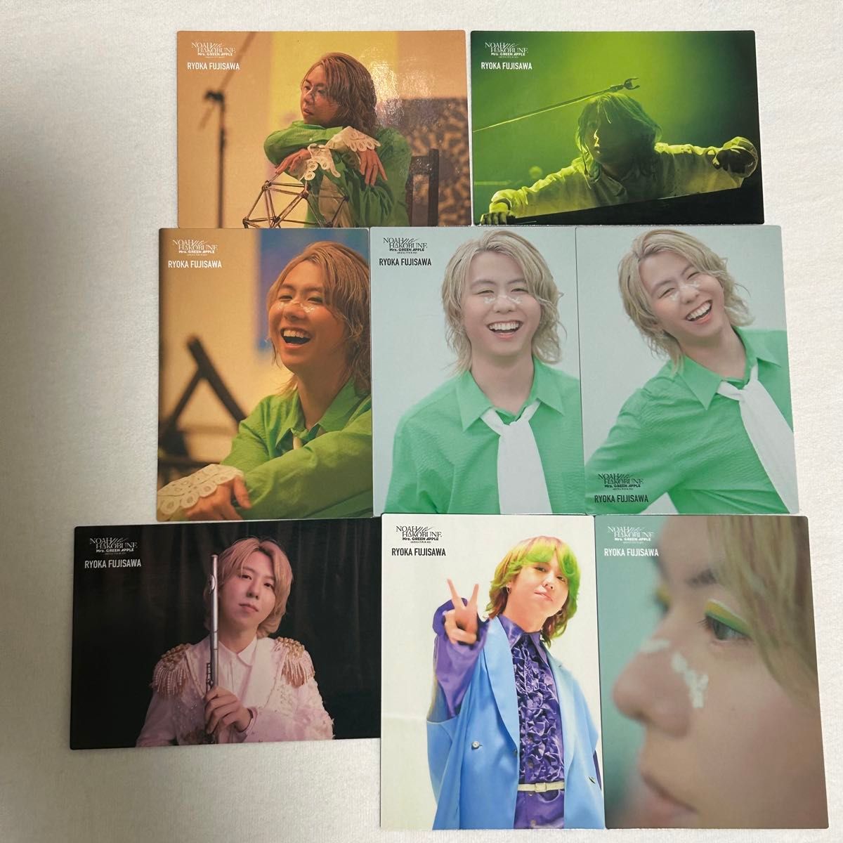 Mrs GREEN APPLE フォトカード ノアの方舟 藤澤涼架 8点 ①｜Yahoo