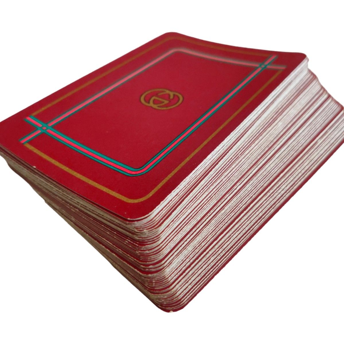 レア 希少 GUCCI グッチ オールドグッチ トランプ 赤 ハイブランド