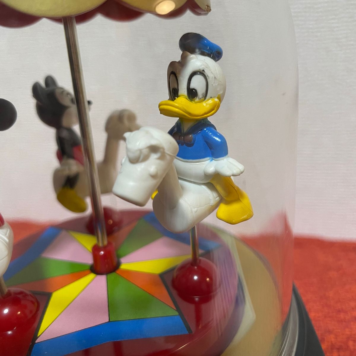 オルゴール レトロ 当時物 ディズニー ミニー ミッキー ドナルド