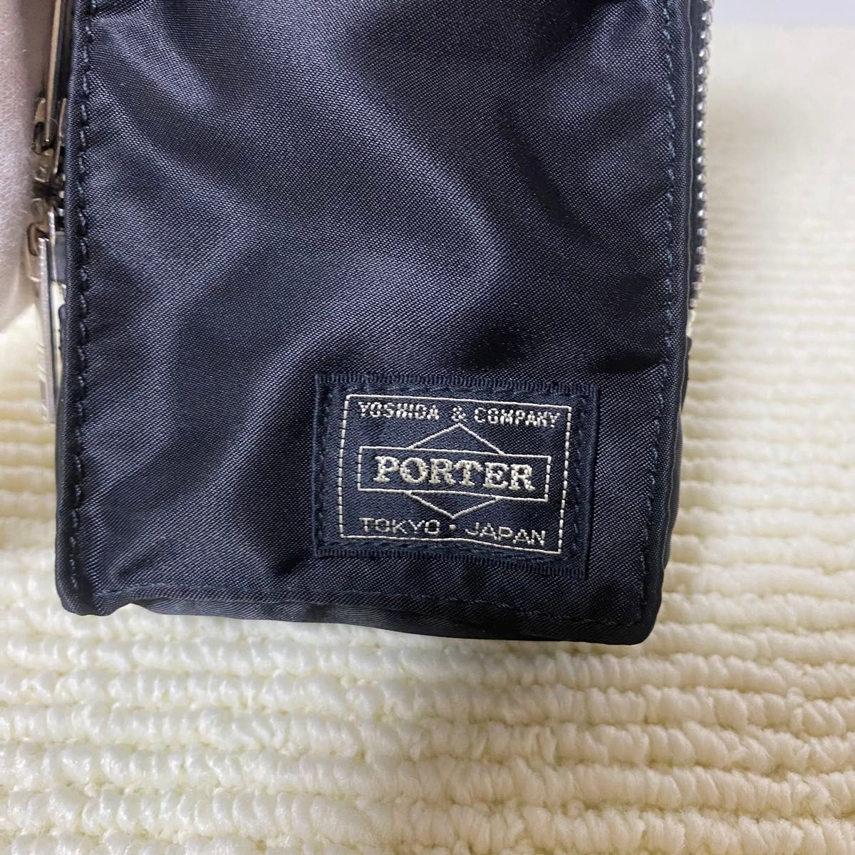 未使用級 現行品 PORTER ポーター タンカー モバイルポーチ トラベル