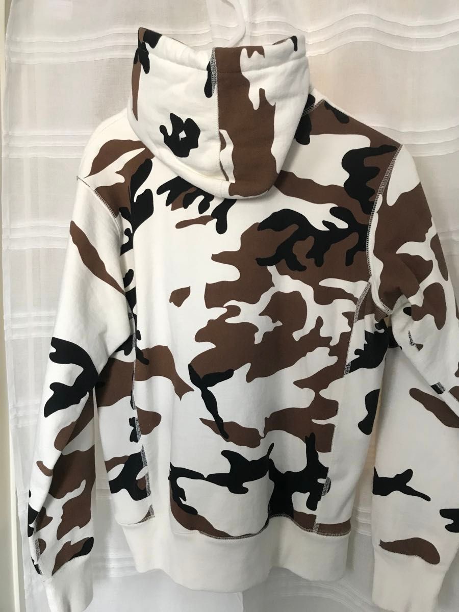 緊急値下げ シュプリーム ボックスロゴ boxlogo パーカー 迷彩