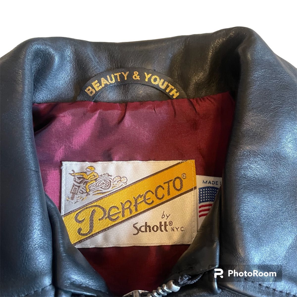 Schott × UNITED ARROWS 別注 レザージャケット シングルライダース