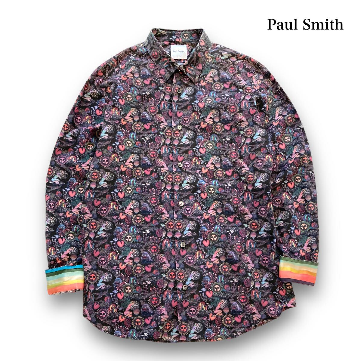 Paul Smith】Psychedelic Sun ポールスミス サイケデリックサン 総柄
