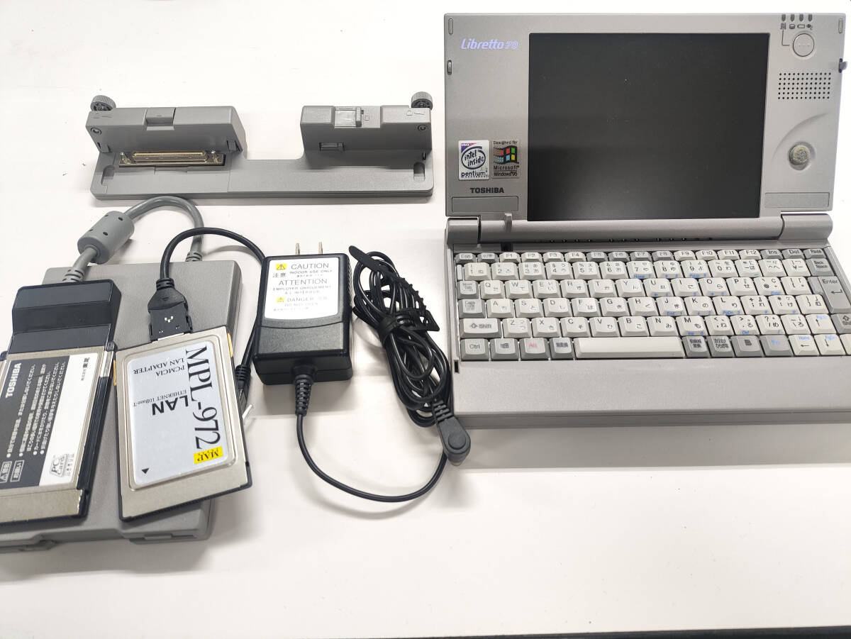 Yahoo!オークション - TOSHIBA 東芝 パソコン Libretto 70 CT/1.6 Wind