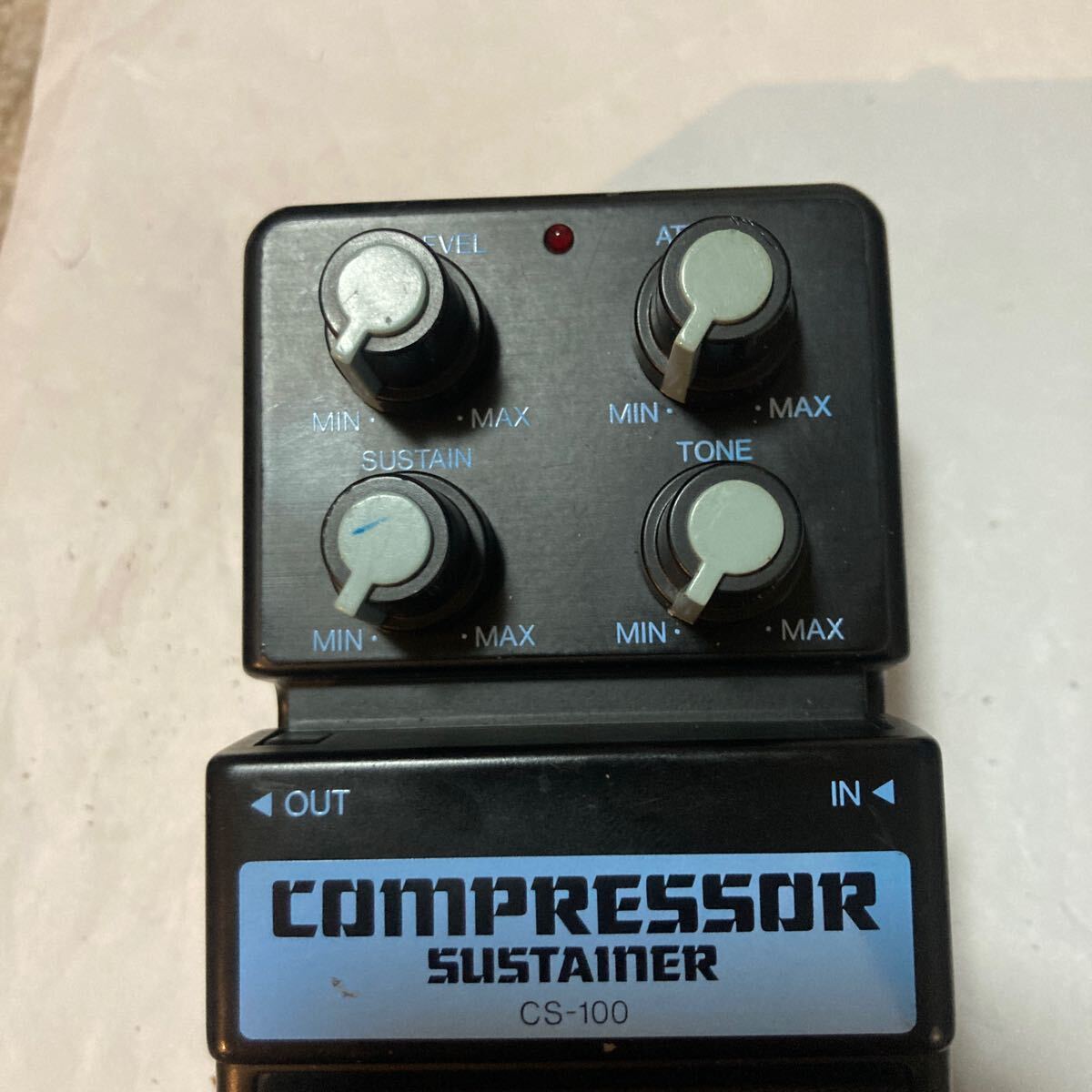 送料無料 YAMAHA COMPRESSOR SUSTAINER CS-100 ヤマハ コンプレッサー