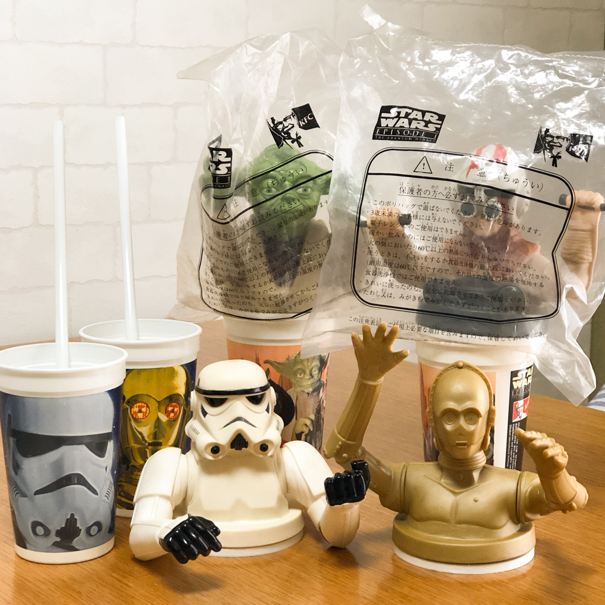 激レア スター・ウォーズ カップフィギュア 7体セット ケンタッキー