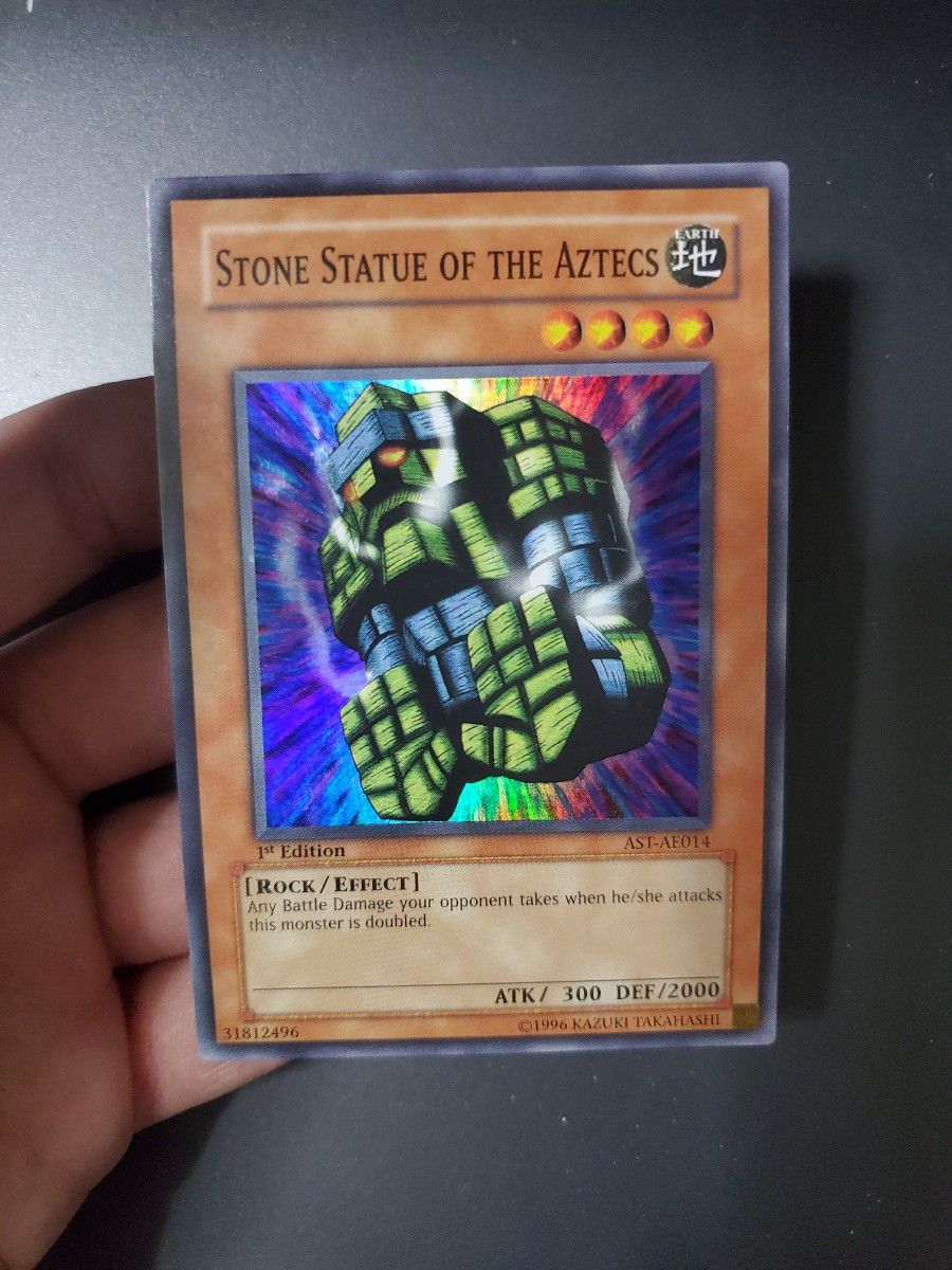 アステカの石像 旧アジア 1st 英語 遊戯王 スーパー 英語｜Yahoo