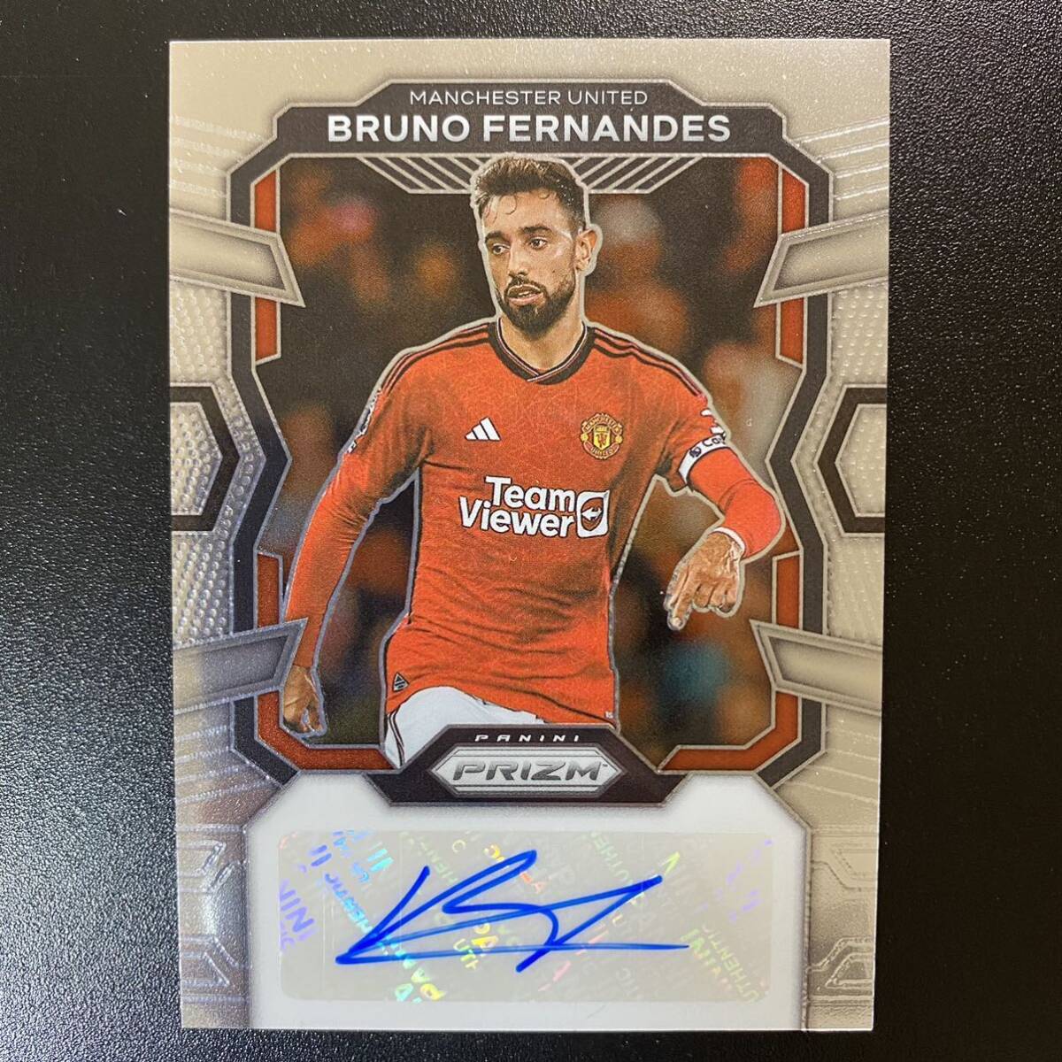 Yahoo!オークション - 2023-24 Panini Prizm EPL Bruno Fernandes Auto
