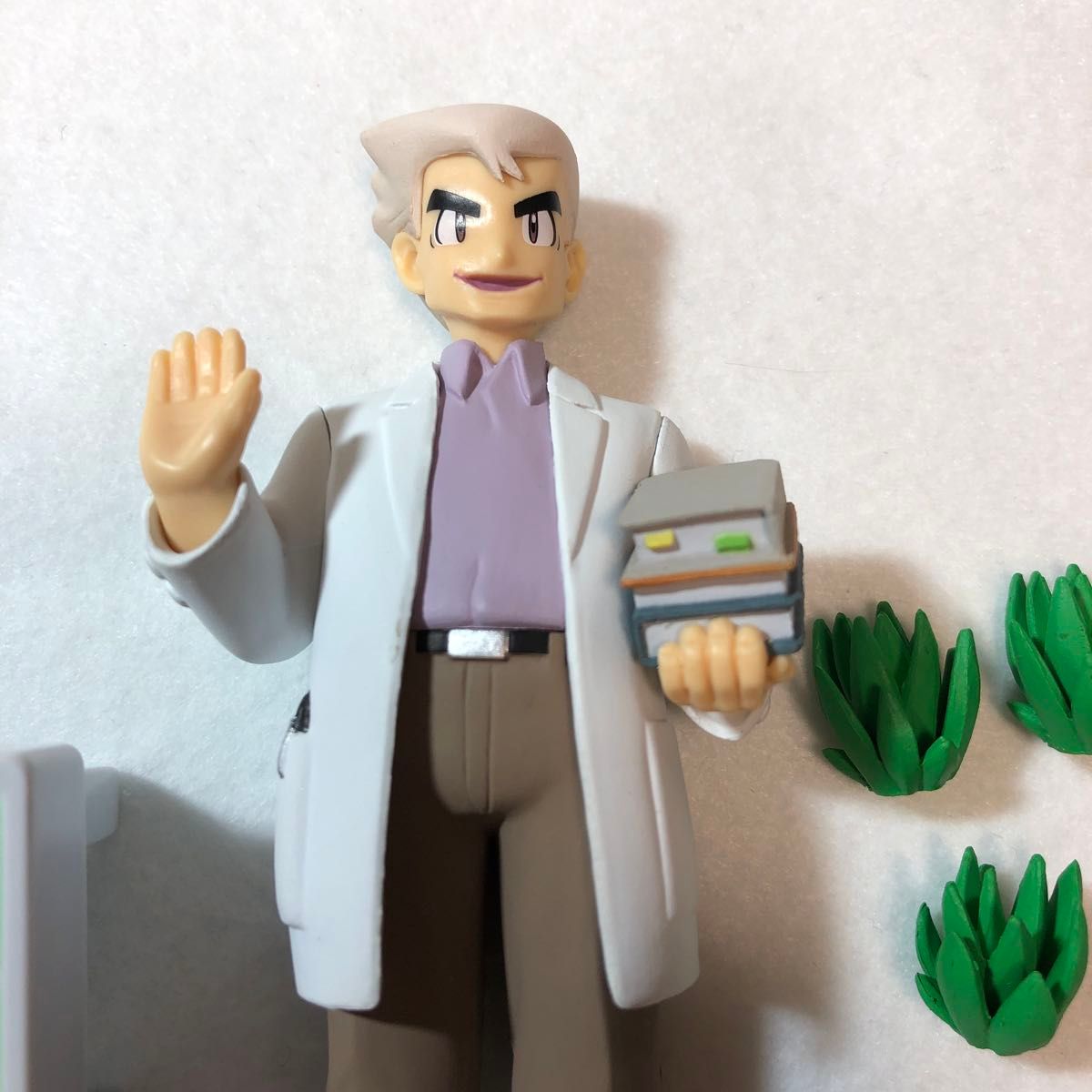 ポケモンスケールワールド カントー地方 オーキド博士 セット 透明台座