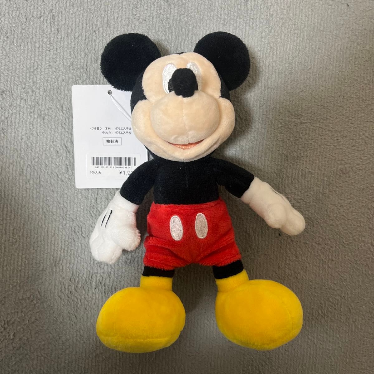 東京ディズニーリゾート ディズニー ミッキーマウス ぬいぐるみバッジ