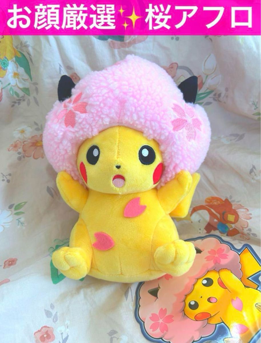 桜アフロのピカチュウ：ポケモンセンタートウキョーDX オープン記念