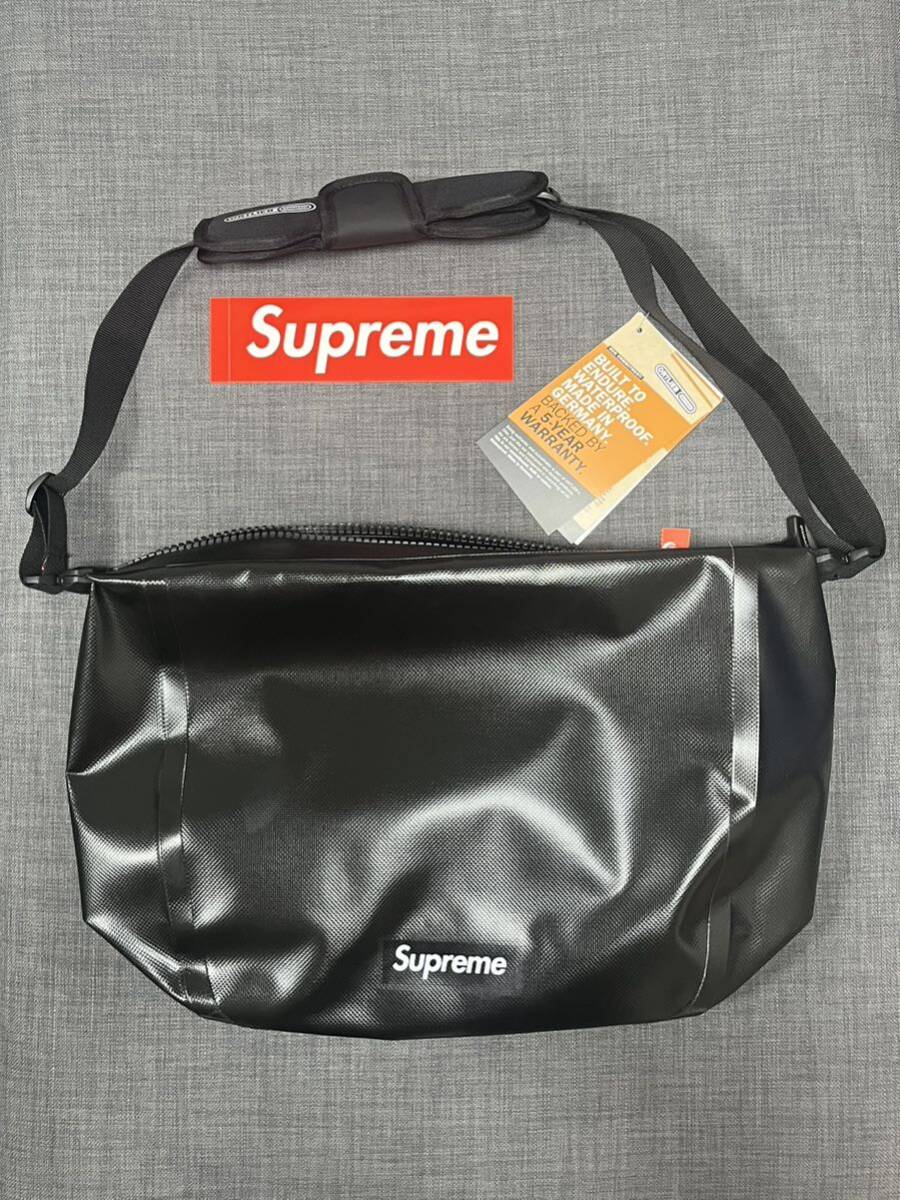 送料無料 黒 Supreme Ortlieb Small Messenger Bag black 24SS Box