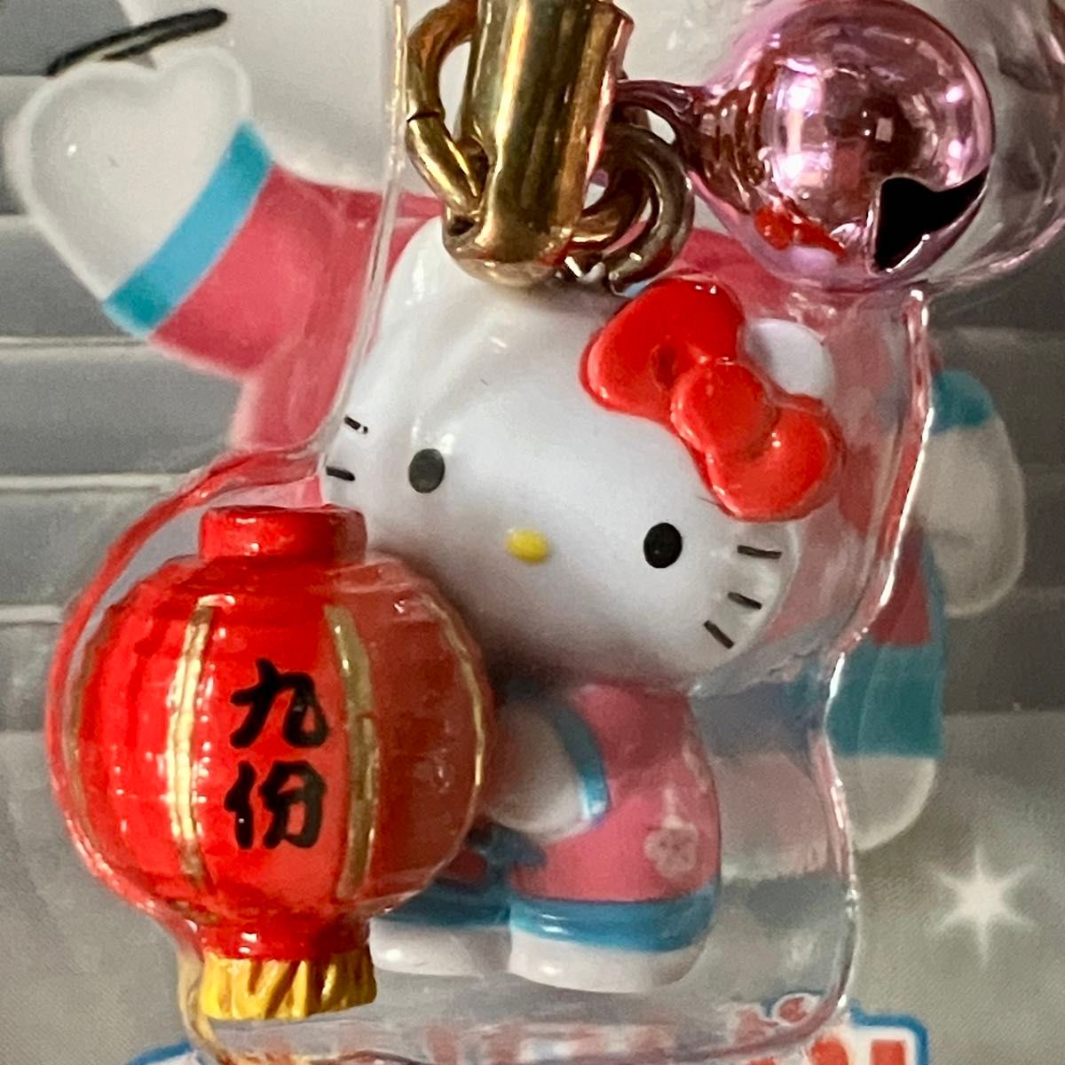 新品未使用 台湾の根付けご当地ストラップ キーホルダーハローキティ