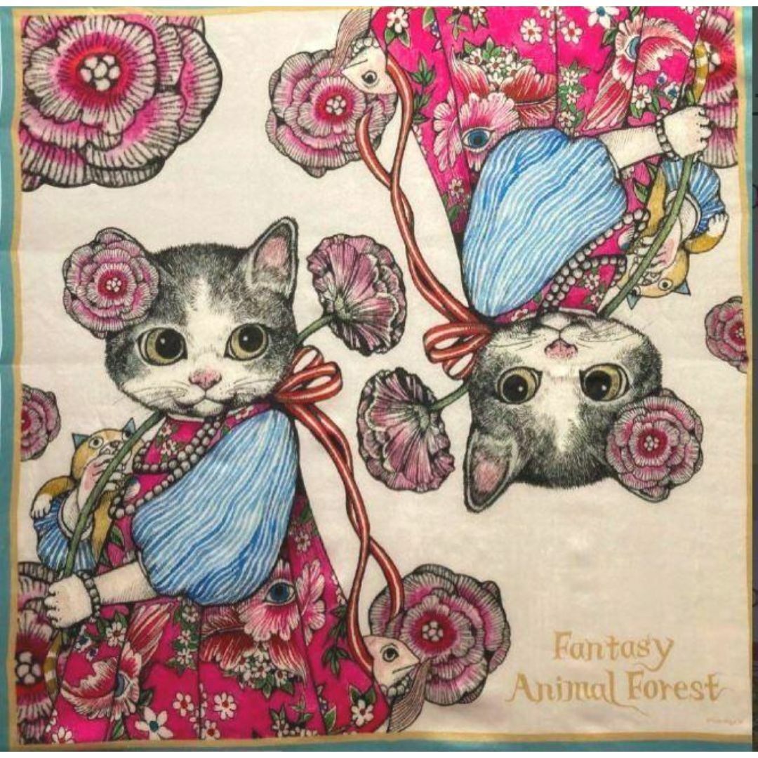 台湾 奇幻動物森林 樋口裕子展 台湾 ヒグチユウコ ボーちゃん スカーフ