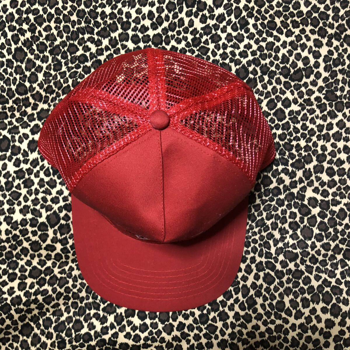 90's 未使用 RED WING SHOES キャップ 赤 レッドウィング デッド