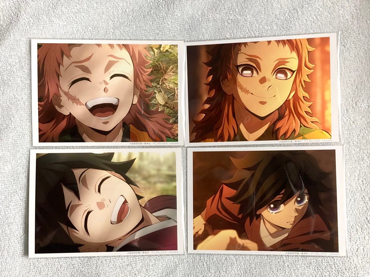 鬼滅の刃 柱稽古編 第二話 場面写ランダム ブロマイド くじ 7枚 錆兎