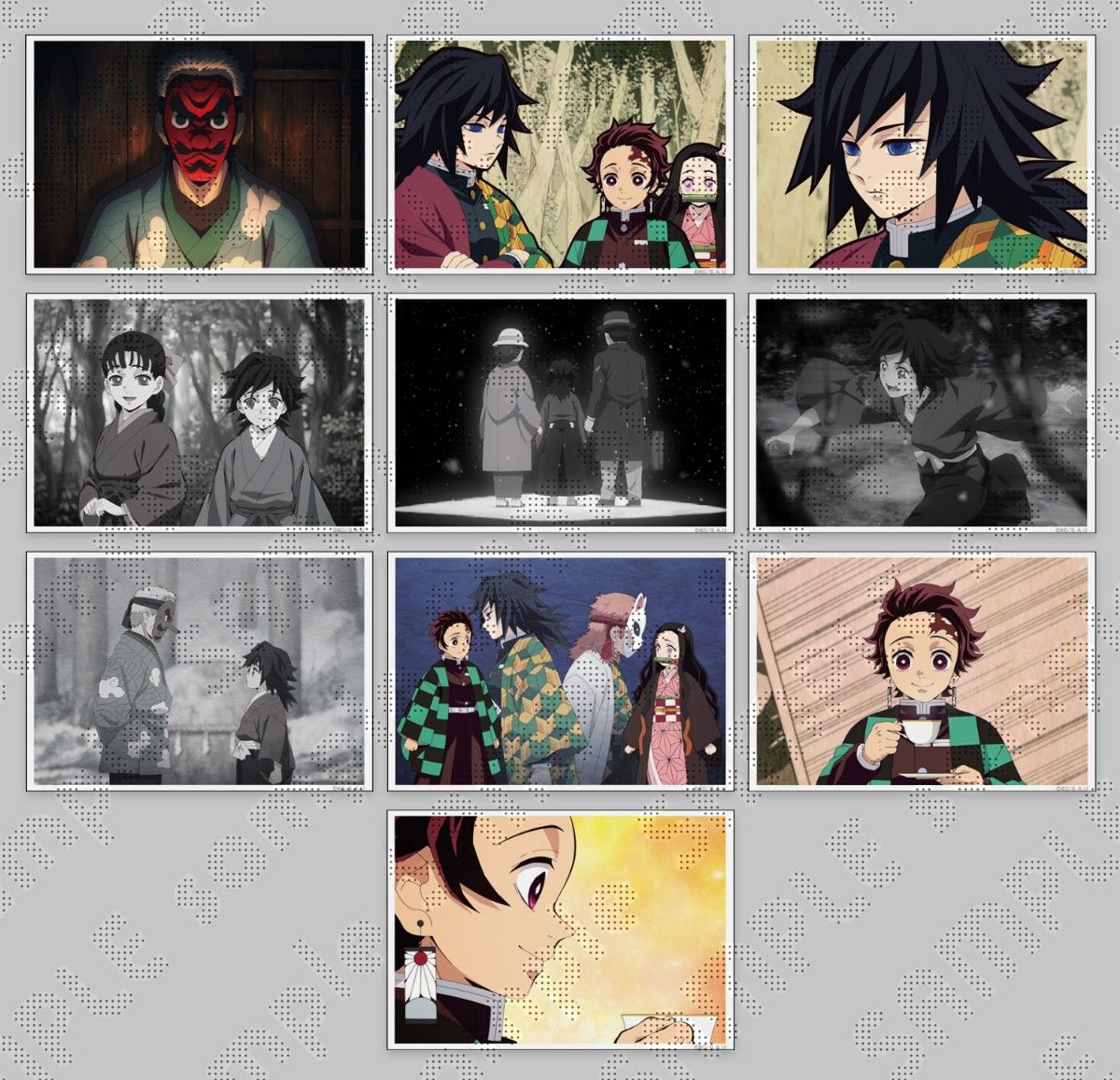 新品未開封】鬼滅の刃 ufotable予告場面写ブロマイド竈門炭治郎竈門禰