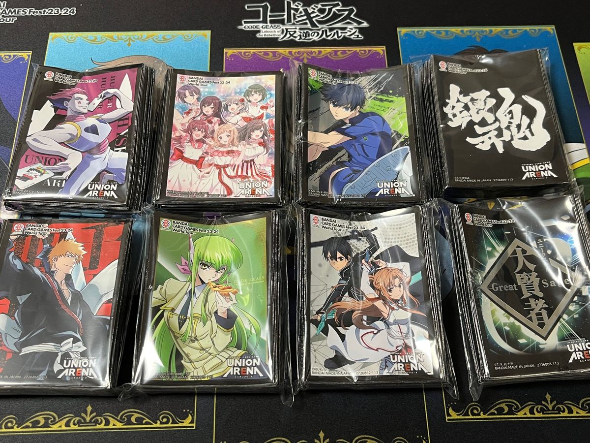 ユニオンアリーナ スペシャルセット 未開封スリーブ 全8種類