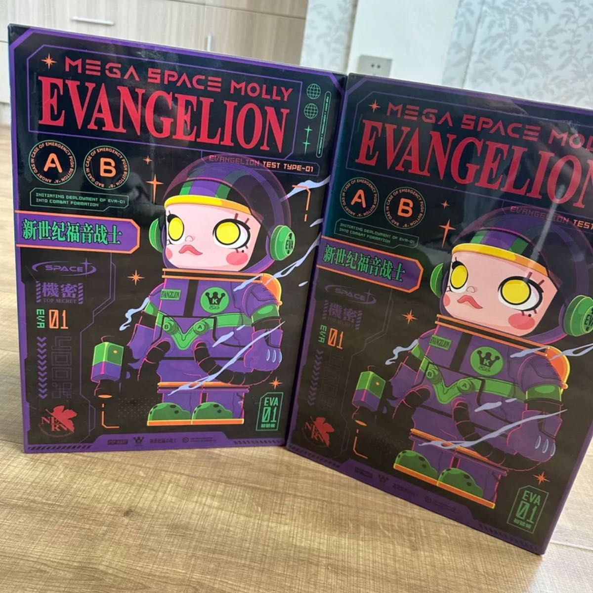 POPMART 400% SPACE MOLLY × EVANGELION限定品｜Yahoo!フリマ（旧