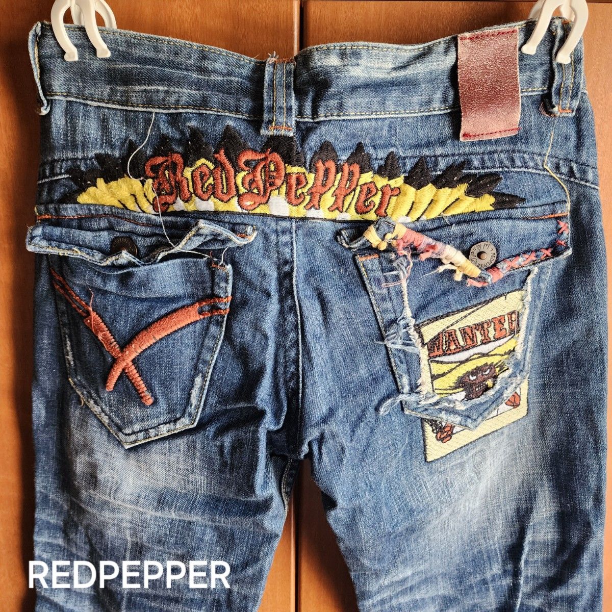 RED PEPPER/レッドペッパー デニム刺繍 28インチ ジーンズ｜Yahoo