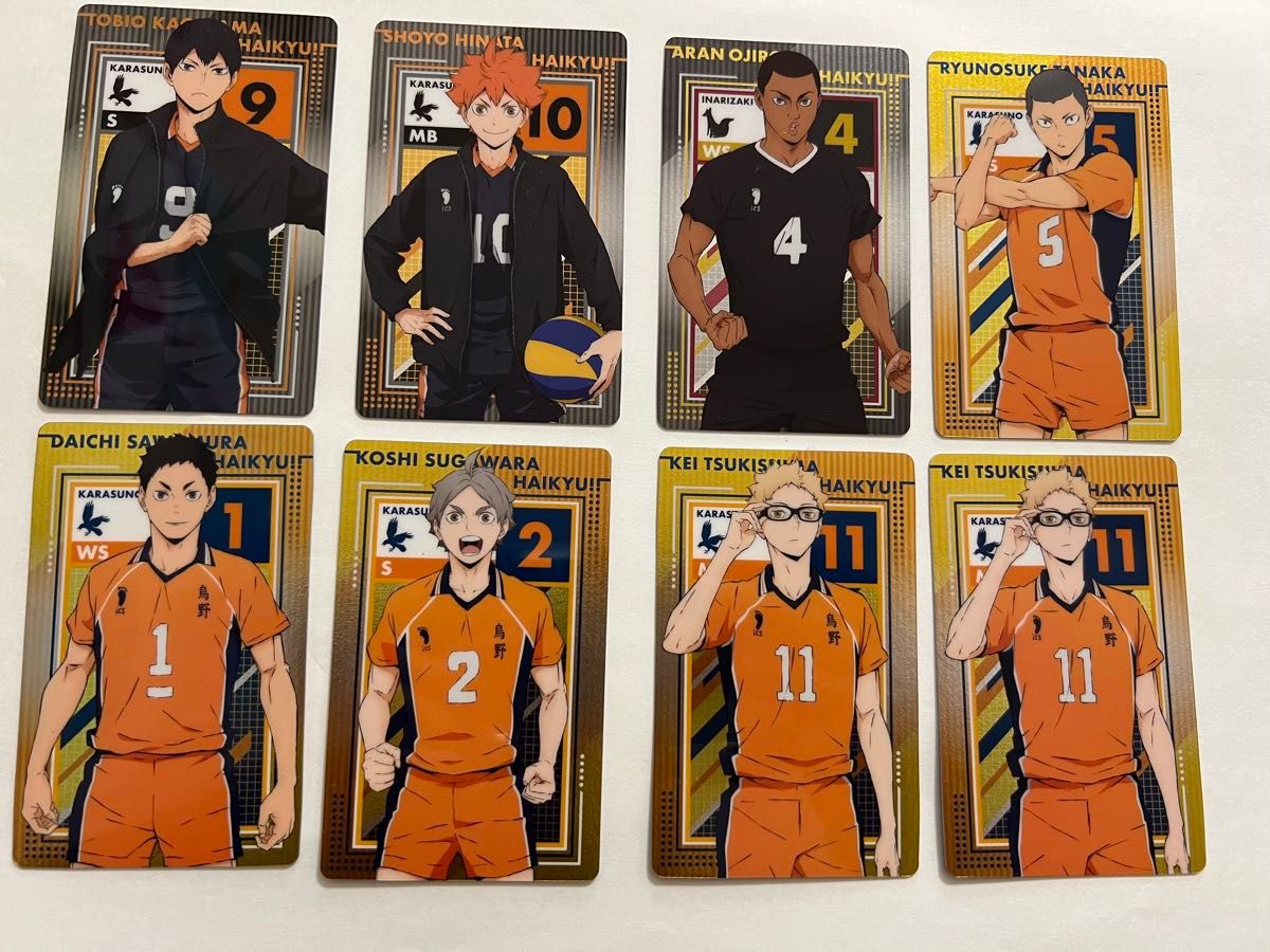 ハイキュー メタリックカードコレクション セリア 日向翔陽/影山飛雄