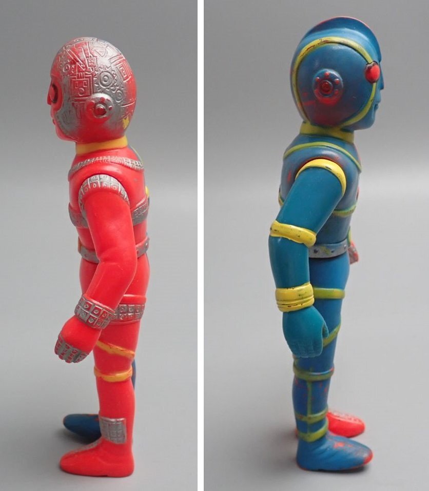 Yahoo!オークション - 当時物 タカトク 人造人間キカイダー ソフビフ
