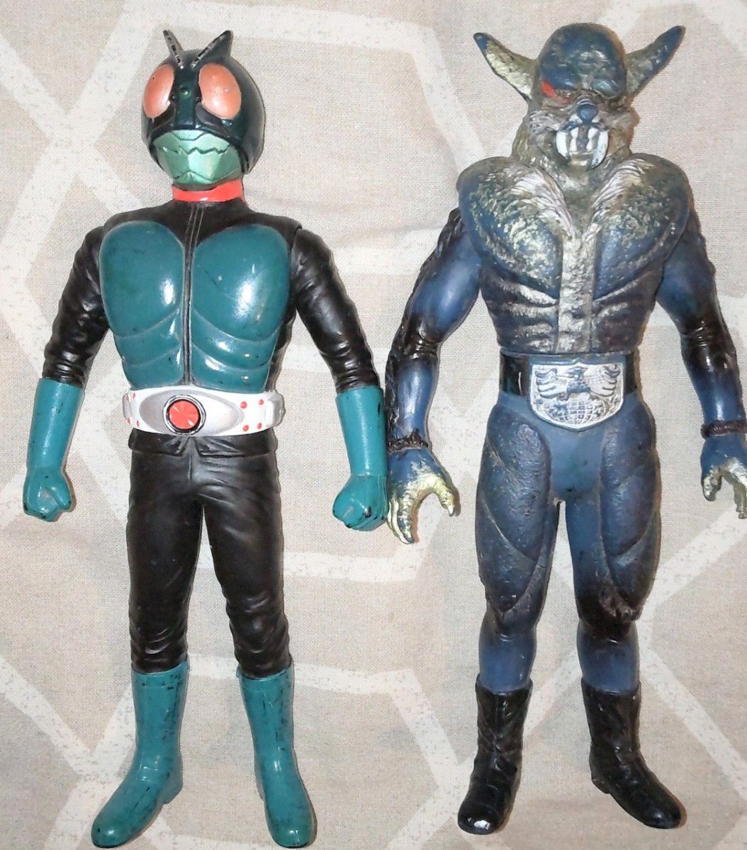 ソフビ フィギュア 仮面ライダー ショッカー 怪人 ソフビバンダイ