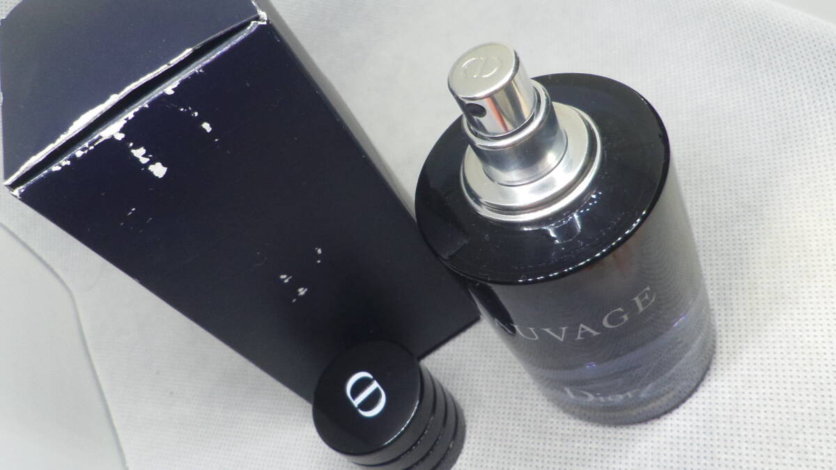 日本語シール付き正規品 Christian Dior SAUVAGE クリスチャン