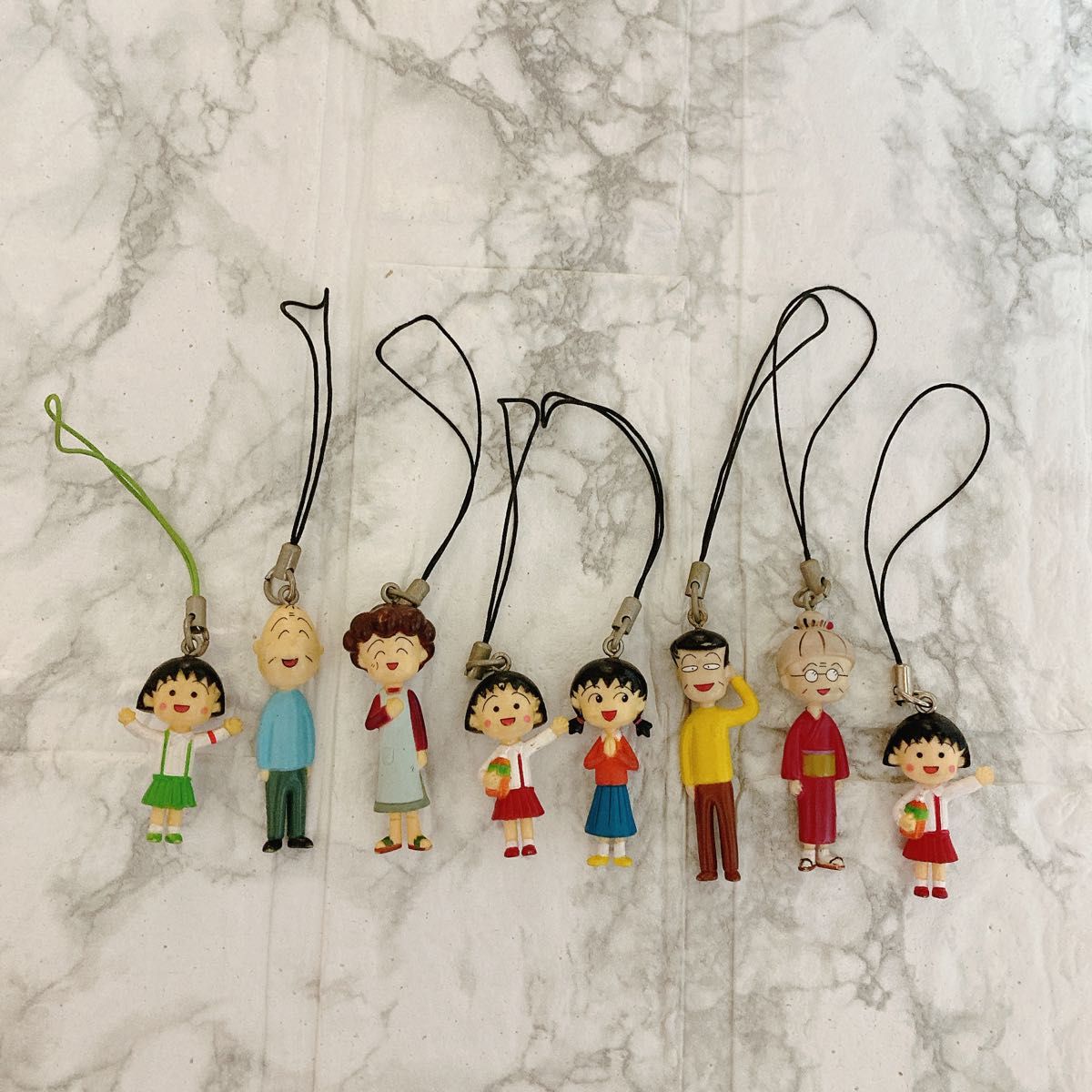 ちびまる子ちゃん 十六茶 おまけ ノベルティ ストラップ キーホルダー