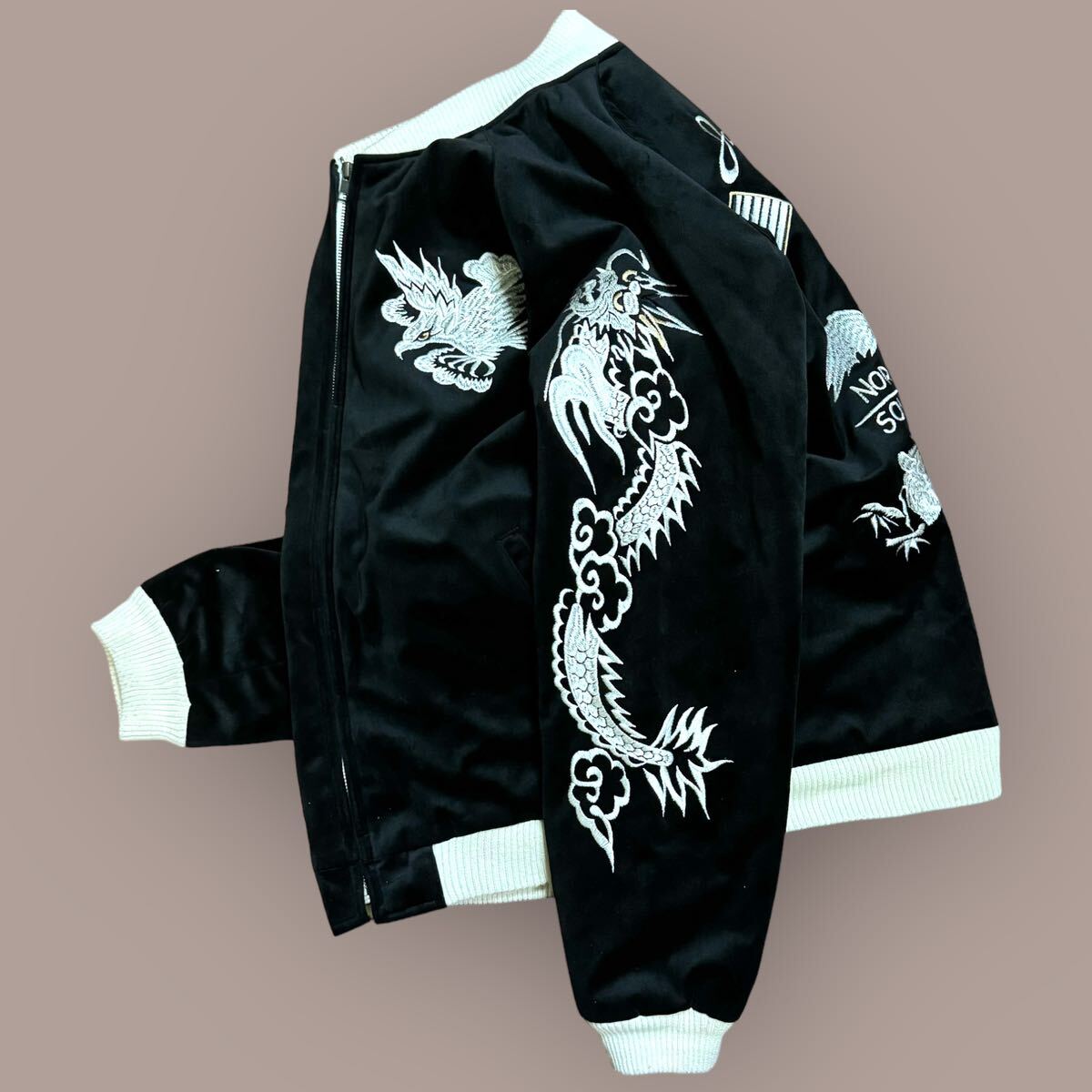 HOUSTON 45周年記念 別珍 スカジャン スーベニアジャケット XL