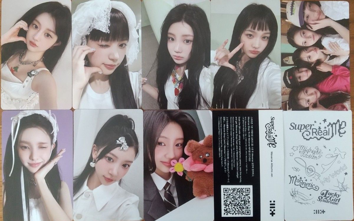 ILLIT SUPER REAL ME Weverse Albums トレカ(QRコード使用済)｜Yahoo