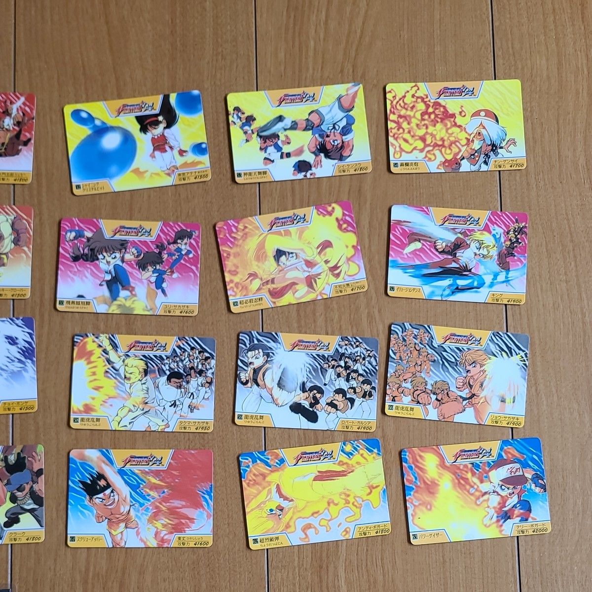 kof94 カード カードダス トレーディングカード 当時物キングオブ