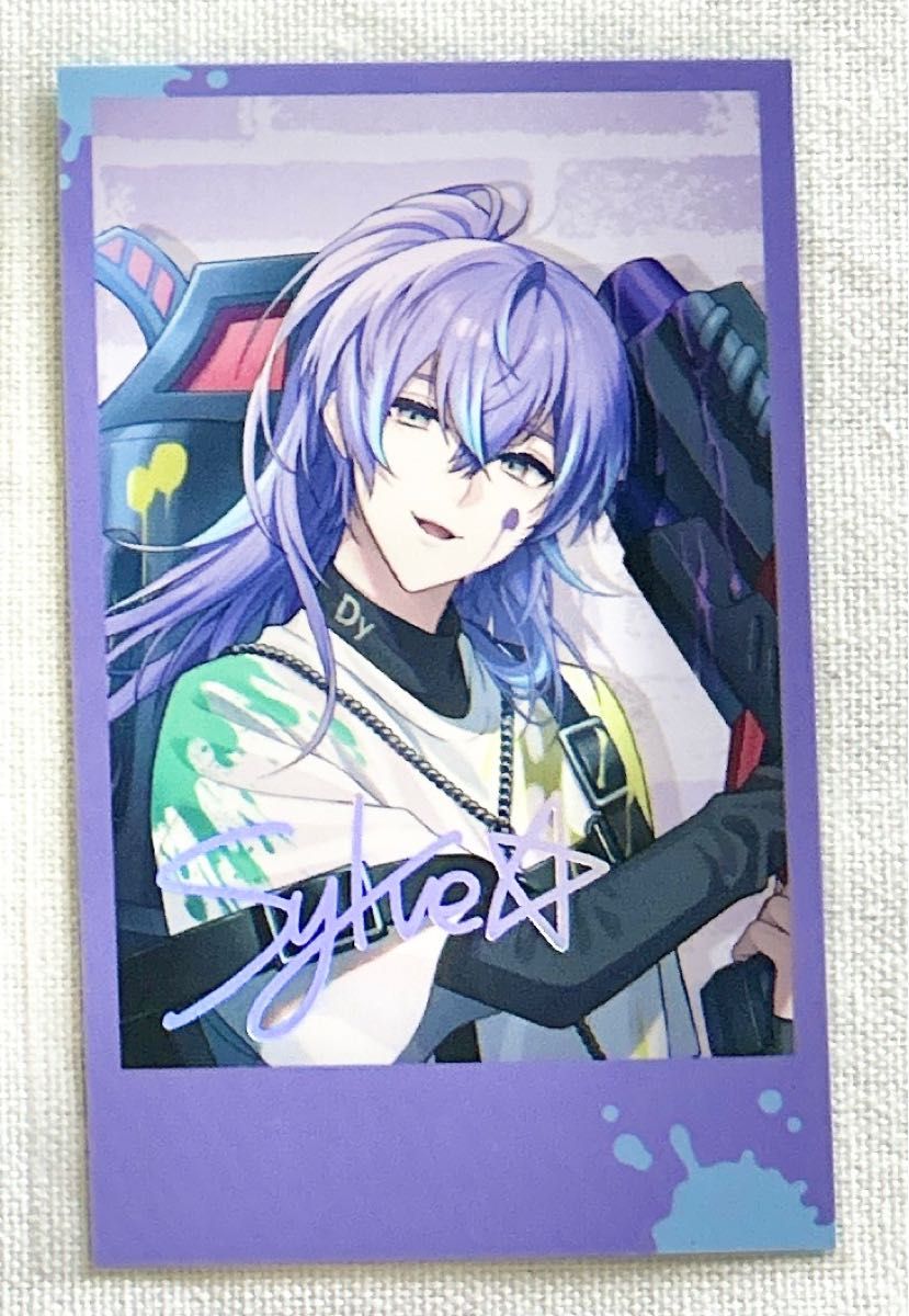 にじさんじ チェキ風カード ヒーロー 1周年 チェキ レア R 星導 ショウ