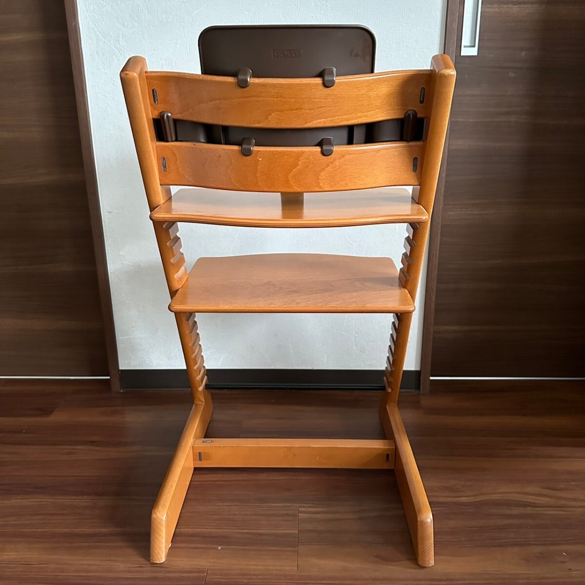 人気 ストッケ トリップトラップ チェリーブラウン シリアル3 ベビー