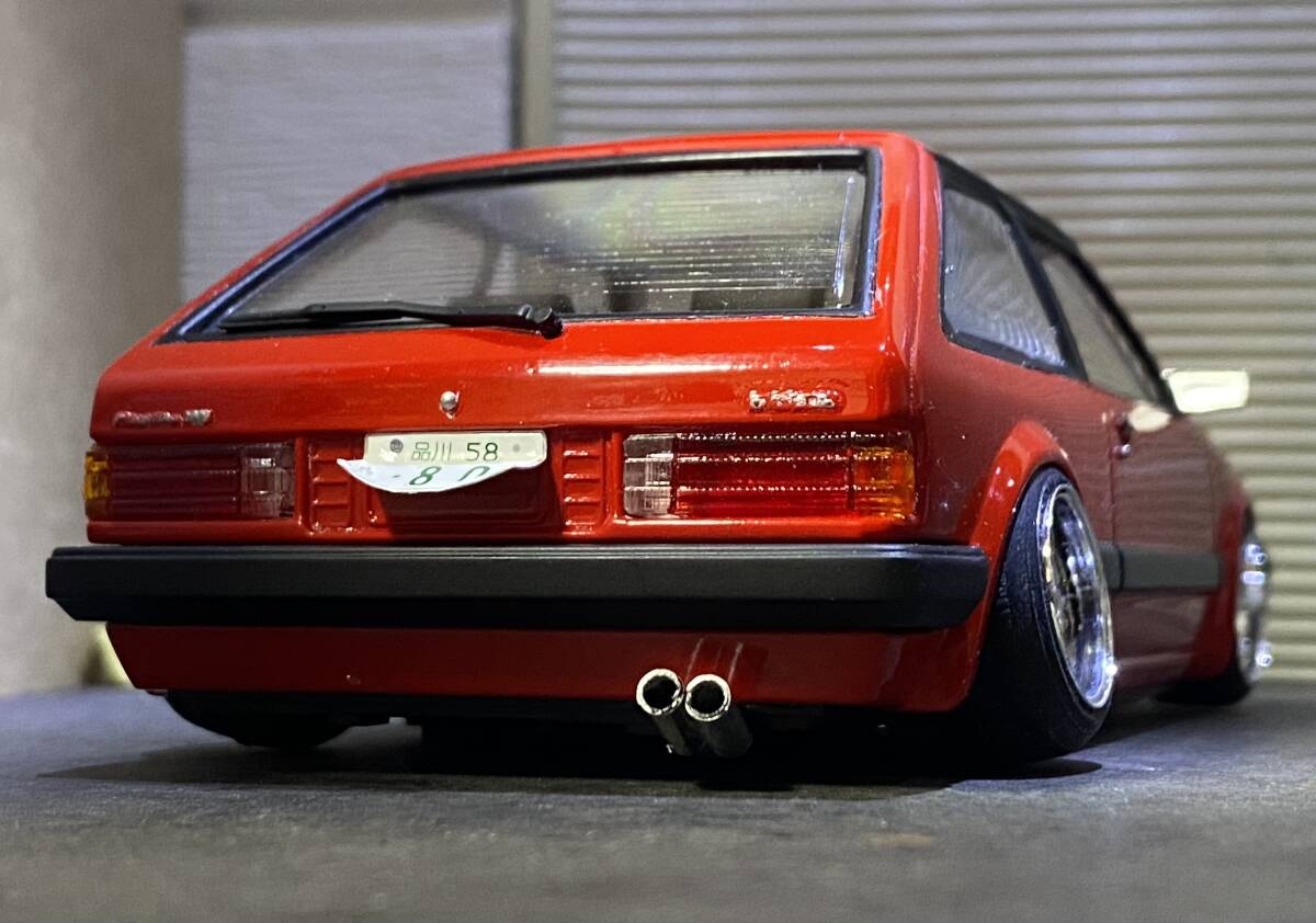 Yahoo!オークション - 1/24 アオシマ マツダ BD ファミリア XG '80 完