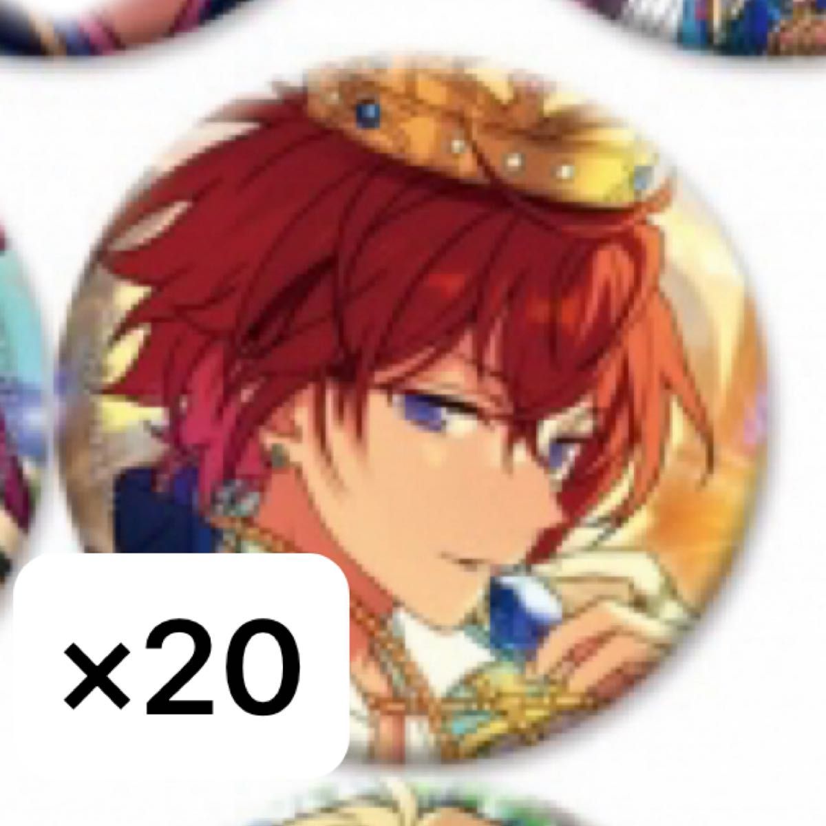 あんスタ 朱桜司 イベコレ缶バッジ 2023 AUTUMN Idol 朱桜司 缶バッチ