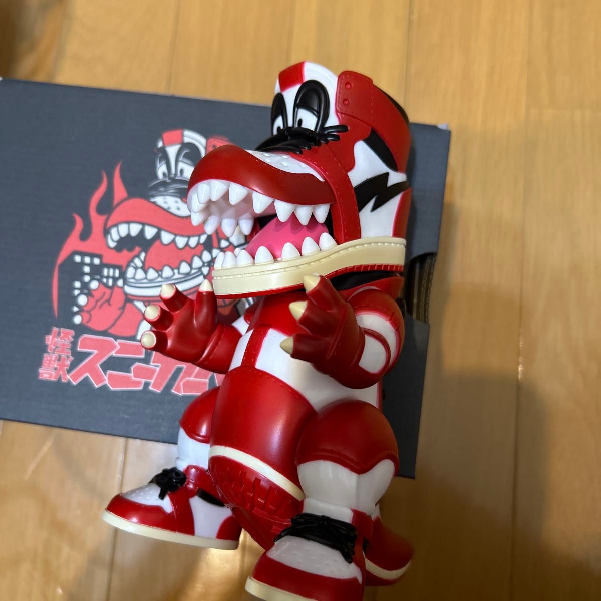 ソフビシリーズ 怪獣スニーカーヘッド ビンテージシカゴカラー