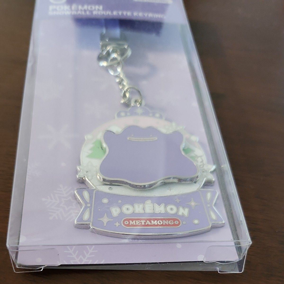 ポケモン 韓国 海外 popup メタモン キーホルダー スノードーム｜Yahoo