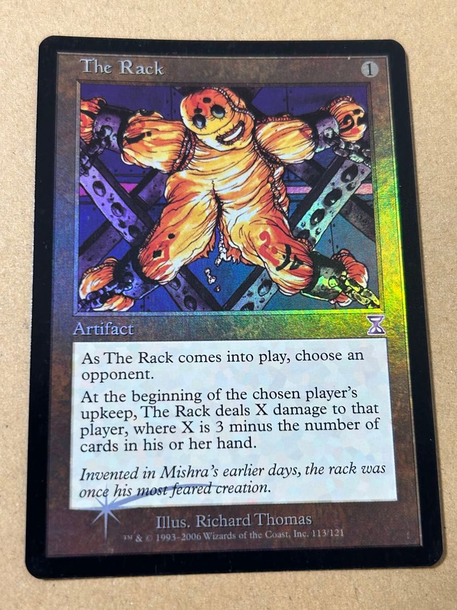 MTG 拷問台 英語版 Foil 時のらせん｜Yahoo!フリマ（旧PayPayフリマ）