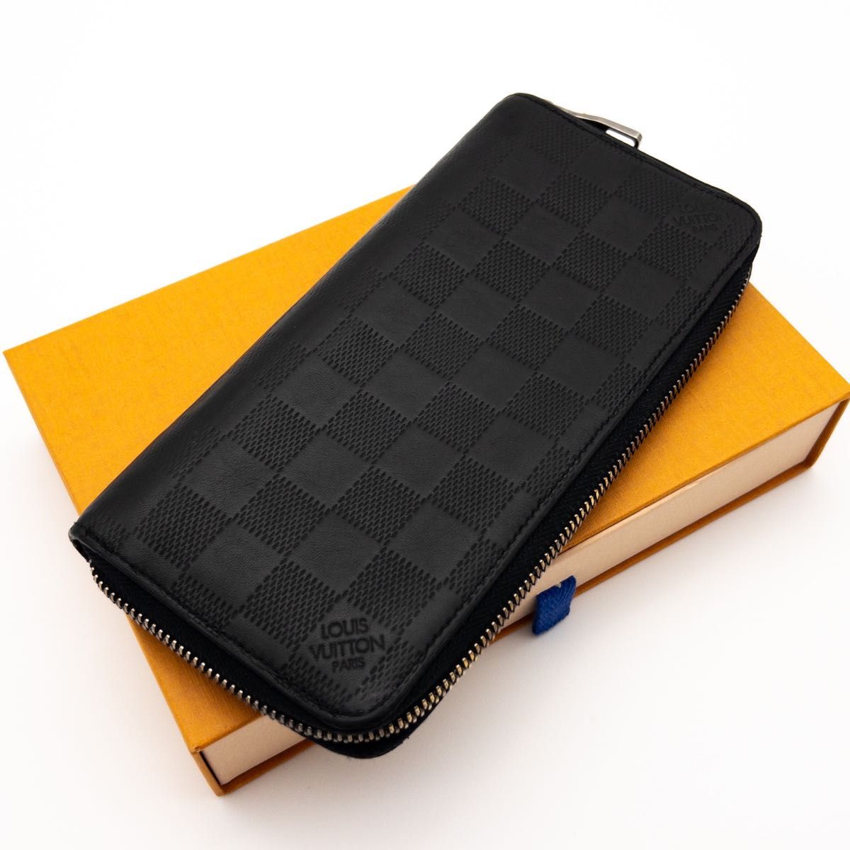 極美品】ルイヴィトン ジッピーウォレットヴェルティカル ダミエ